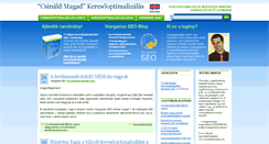 Desktop Screenshot of hungarianseo.com